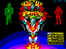 Captain Planet and the Planeteers (ZX Spectrum) screenshot: Loading screen