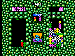 Dr. Robotnik's Mean Bean Machine (SEGA Master System) screenshot: Frankly is the second opponent