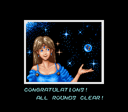 On the Ball (SNES) screenshot: All Rounds Clear!