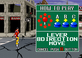 Sengoku (Arcade) screenshot: How to play