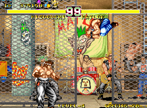 Fighter's History Dynamite (Neo Geo) screenshot: Fighting Matlok