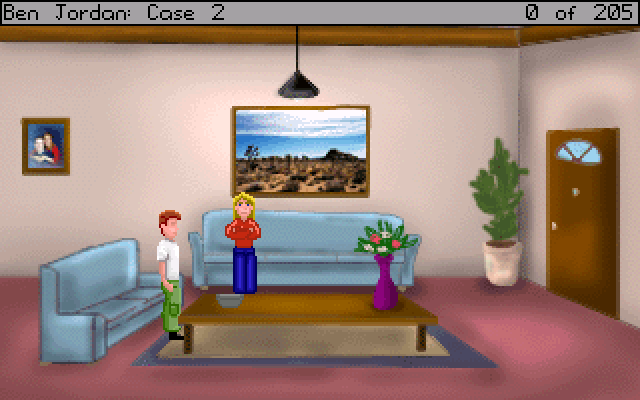 Ben Jordan: Paranormal Investigator Case 2 - The Lost Galleon of the Salton Sea (Windows) screenshot: The house of the woman