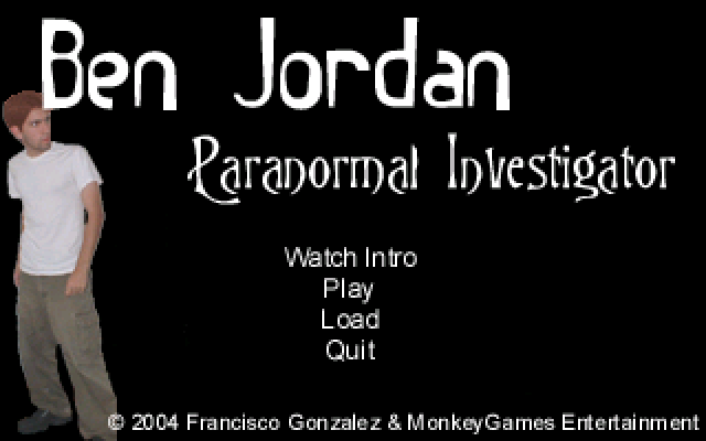 Ben Jordan: Paranormal Investigator Case 3 - The Sorceress of Smailholm (Windows) screenshot: Title screen