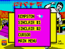 Fist: The Legend Continues (ZX Spectrum) screenshot: Control