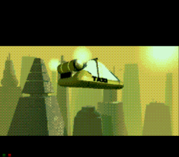 Flashback: The Quest for Identity (SEGA CD) screenshot: One of the game's revamped cutscenes.