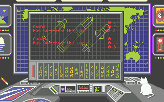 Global Commander (Atari ST) screenshot: Make sure it doesn't happen again