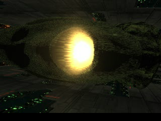 Salamander: Deluxe Pack Plus (PlayStation) screenshot: Main intro - enemy presentation