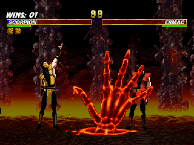 Screenshot of Mortal Kombat Trilogy (PlayStation, 1996) - MobyGames