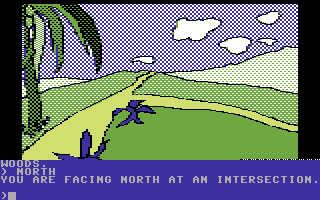 Death in the Caribbean (Commodore 64) screenshot: Going north