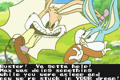 tiny toon adventures buster's bad dream gba