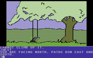 Death in the Caribbean (Commodore 64) screenshot: Playtime?