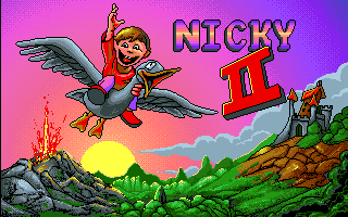 Nicky 2 (Amiga) screenshot: Title screen