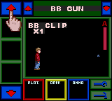 Home Alone (Game Gear) screenshot: Your ammunition