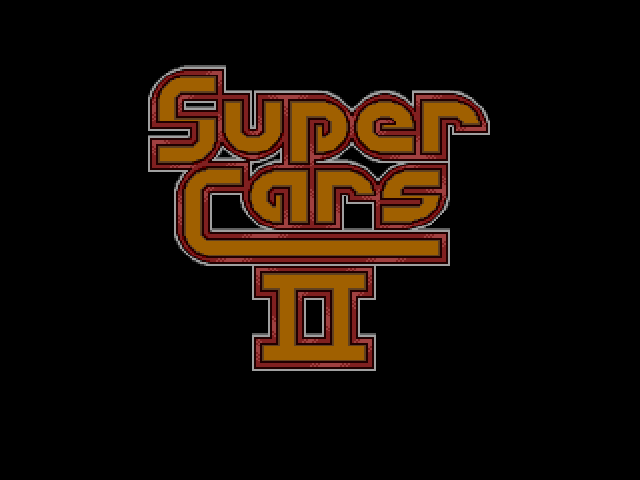 Super Cars II (Amiga) screenshot: Title screen
