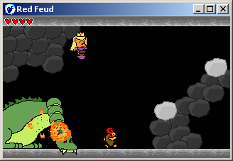 Red Feud (Windows) screenshot: But let's imagine that I defeated him instead