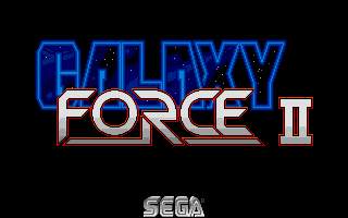 Galaxy Force II (Atari ST) screenshot: Loading screen