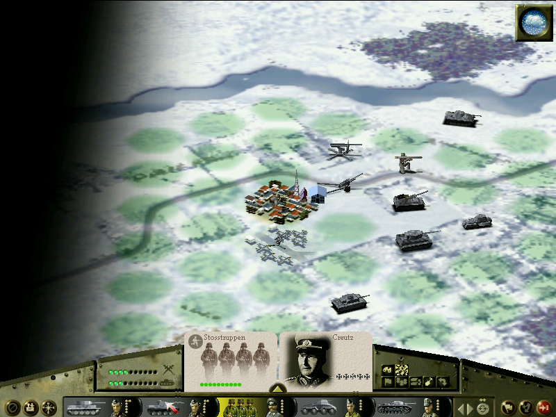 Panzer General III: Scorched Earth (Windows) screenshot: Let's see the resources
