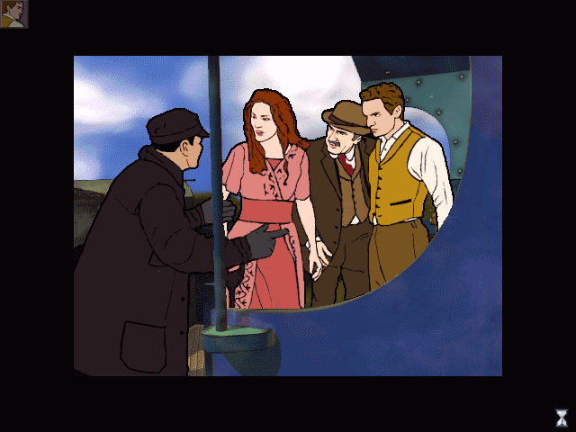 The Last Express (Windows) screenshot: Without subtitles even the main cast has trouble understanding what the other characters say.