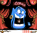 Disney's Aladdin (Game Boy Color) screenshot: Bonus