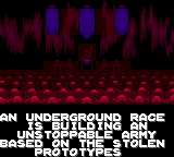 SWiV (Game Boy Color) screenshot: Story (English)