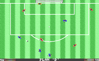 Footballer of the Year 2 (Atari ST) screenshot: Ingame action