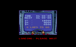 Jupiter's Masterdrive (Atari ST) screenshot: Loading