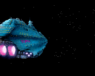 Universe (Amiga) screenshot: Spaceliner.