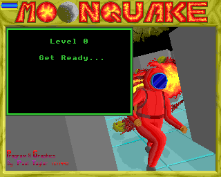 Moonquake (Acorn 32-bit) screenshot: Loading level