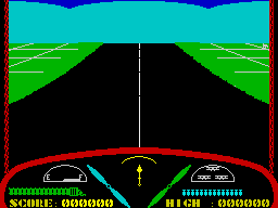 Deep Strike (ZX Spectrum) screenshot: On the runway