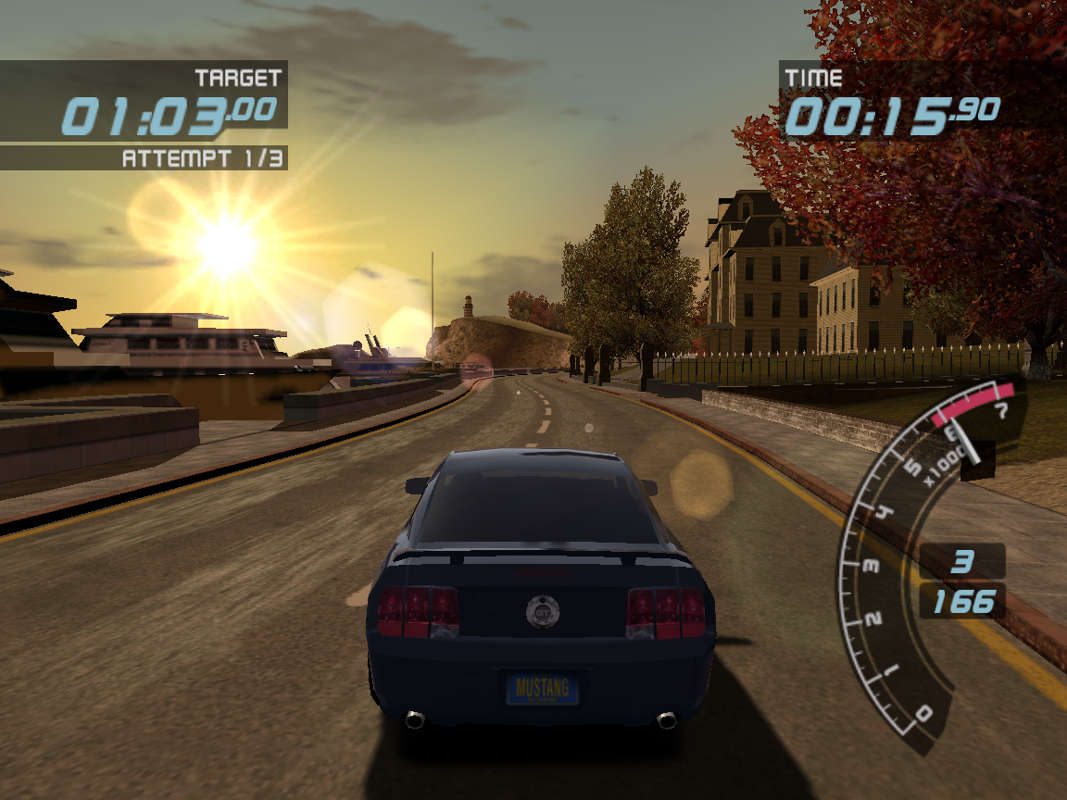 Ford Racing 3 (Windows) screenshot: In-game footage of quick race