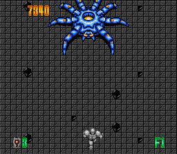 Psycho Chaser (TurboGrafx-16) screenshot: A mid-level boss