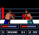 Foreman for Real (Game Gear) screenshot: The two fighters at good vigour