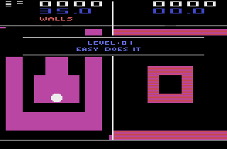 Marble Craze (Atari 2600) screenshot: Starting level 1