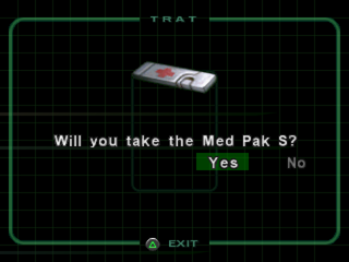 Dino Crisis 2 (PlayStation) screenshot: Small medpak