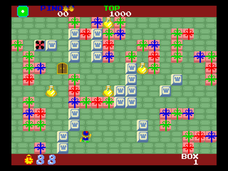 Namco Museum Vol. 1 (PlayStation) screenshot: Toy Pop - Box 1