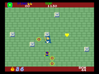 Namco Museum Vol. 1 (PlayStation) screenshot: Toy Pop - Box 44