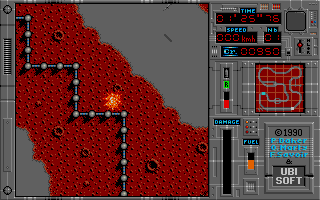 Jupiter's Masterdrive (Atari ST) screenshot: Dead