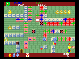 Namco Museum Vol. 1 (PlayStation) screenshot: Toy Pop - Box 6