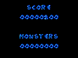 Chuck Rock II: Son of Chuck (SEGA Master System) screenshot: Level completed