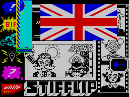 Stifflip & Co. (ZX Spectrum) screenshot: Got to show them this