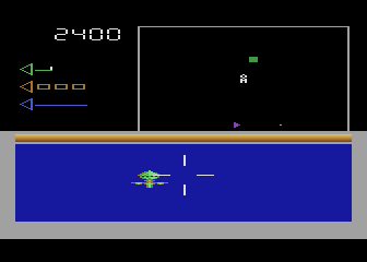 Star Trek: Strategic Operations Simulator (Atari 8-bit) screenshot: Here's a starbase you can dock at.