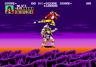 Sengoku (Arcade) screenshot: He has second form