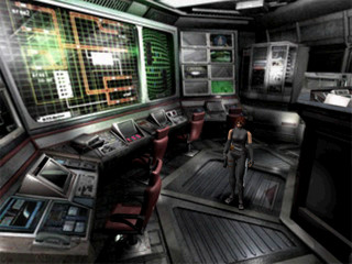 Dino Crisis 2 (PlayStation) screenshot: Control room