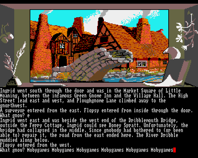 Ingrid's Back! (Amiga) screenshot: Bridge