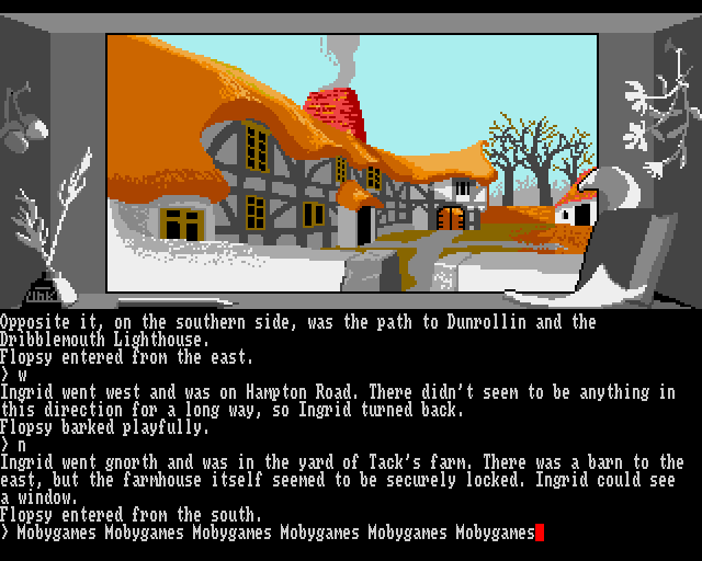 Ingrid's Back! (Amiga) screenshot: Tack's farm