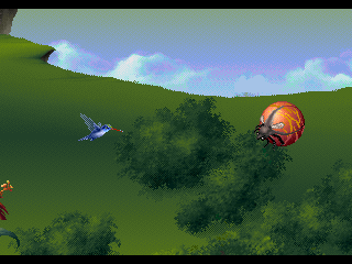 Kolibri (SEGA 32X) screenshot: Some kind of level boss