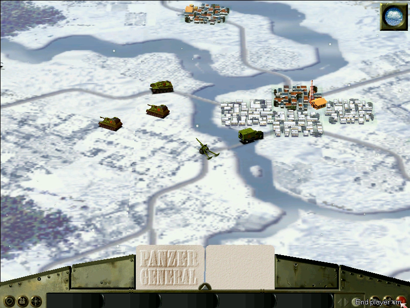 Panzer General III: Scorched Earth (Windows) screenshot: Securing the city