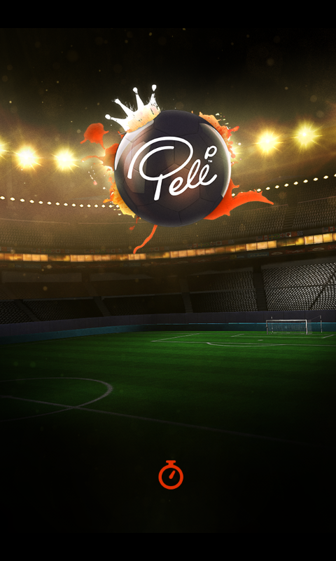 Pelé: King of Football (Android) screenshot: Title screen