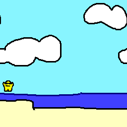 RunMan: Going Coconuts (Windows) screenshot: A long sand dune
