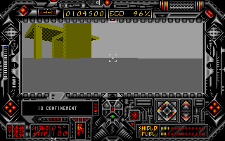 Dark Side (Atari ST) screenshot: They've locked me up